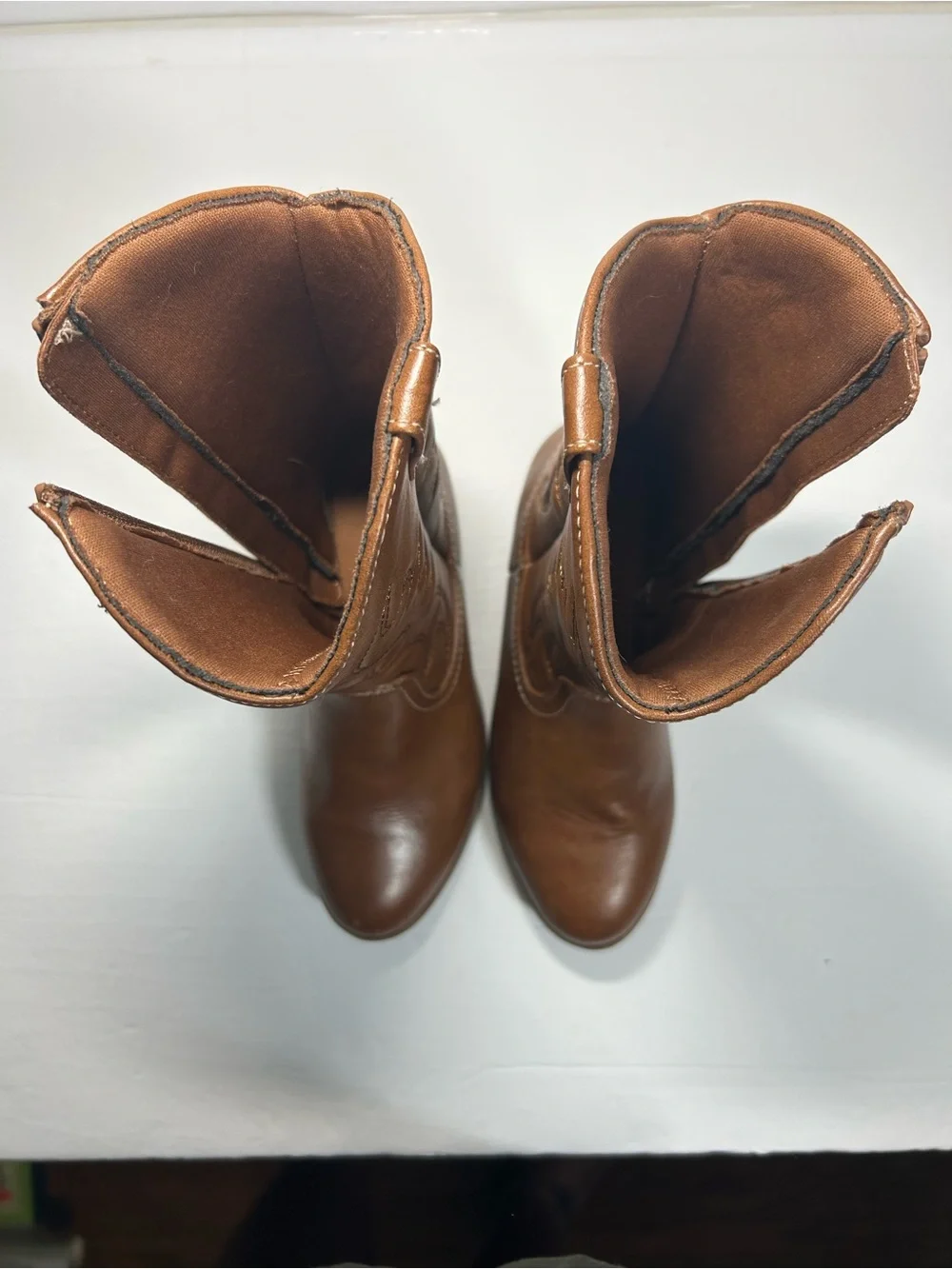 Sonoma Girls Western Cowboy Boots, faux leather Size 13